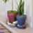 TruDrop Rim Modern Self Watering Plant Pot-348877685-300519696