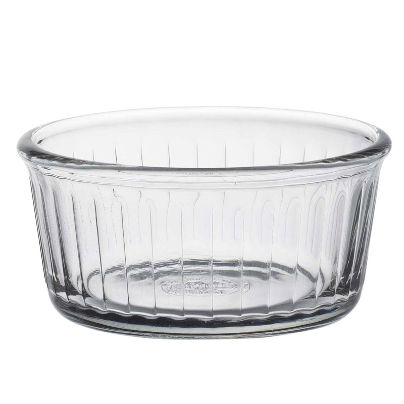 Duralex - Oven Chef Glass Ramekins for Creme Brulee, Desserts - 8.5cm - Pack of 8