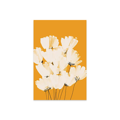 «White Flowers on Gold» par Morgan Harper Nichols - impression non encadrée