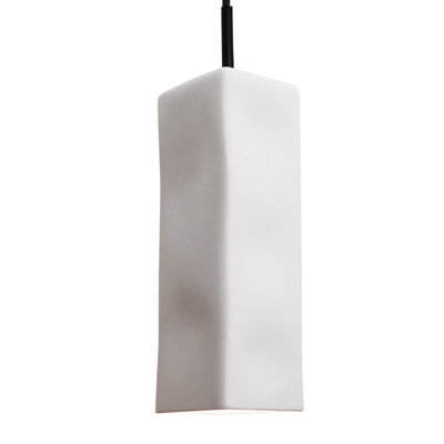 Luminaire suspendu carré/rectangulaire simple 1 lumière Shirk