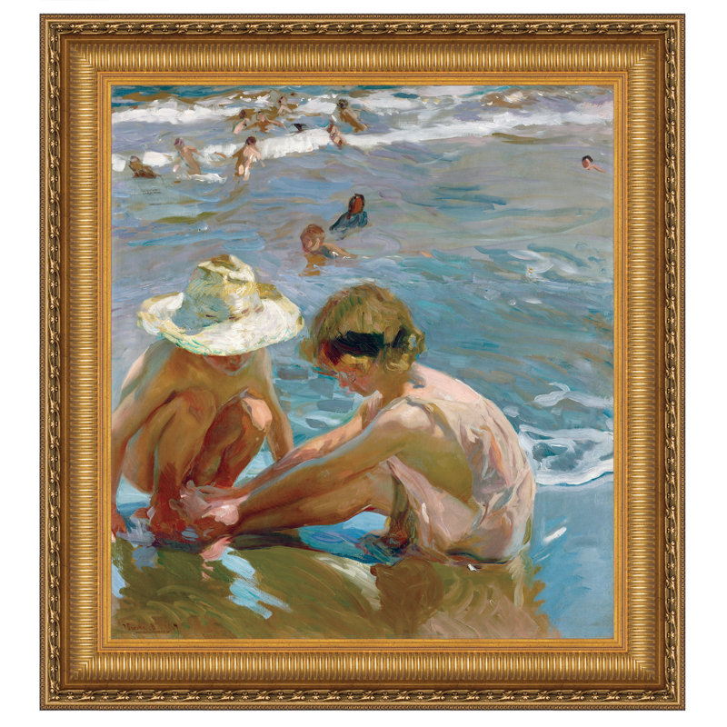 Le pied blessé, 1909, reproduction d'art sur toile, H 40,75 po x l 36,75 po
