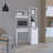 Carson Computer Desk With Hutch, Single Door Cabinet, Expansive Work Surface And 3-Tier Storage Shelves-1553542164-1553542243