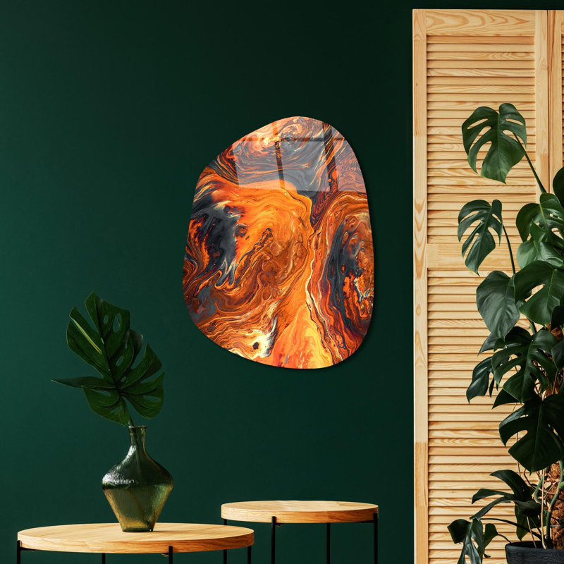 Boze Wall Decor on Tempered Glass