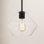 Luminaire suspendu géométrique 1 lumière Rooks