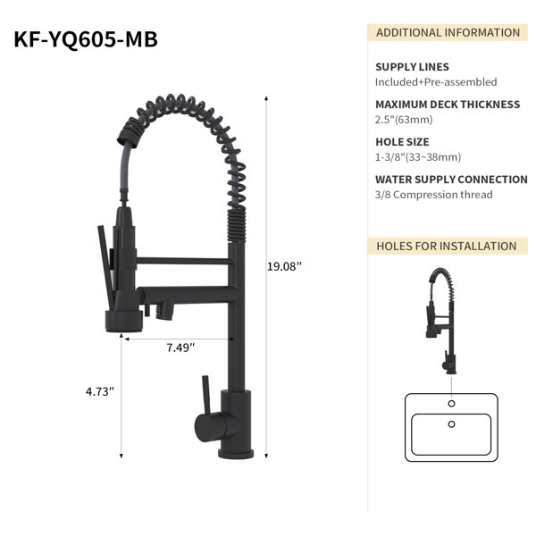 Dimensions du produit