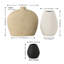 Sav Ceramic Vase Set of 3