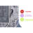 2x8 Grey/blue Area Rug - Low Maintenance, Non-shedding For Bedroom With Cotton Backing-1005093035