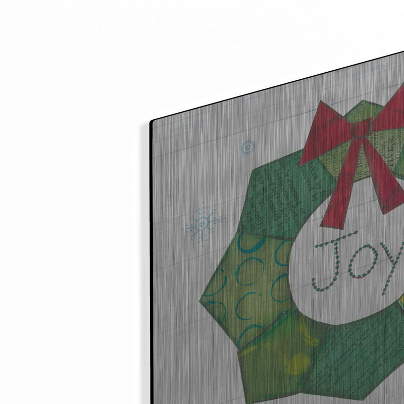 «Christmas Patchwork II» par Courtney Prahl, H 12 po x l 12 po