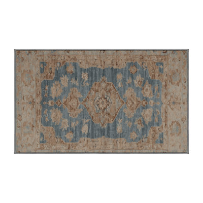 Silky Soft Plush Grey Area Rug