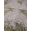 Tapis d'intérieur rectangulaire beige et vert abstrait en laine nouée à la main-2055501500