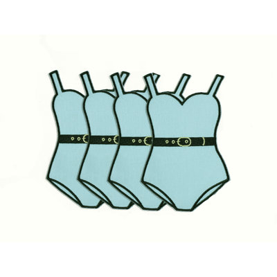 Swimsuit Cocktail Napkins