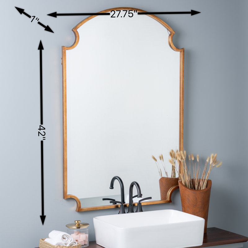Saxton Flat Metal Mirror