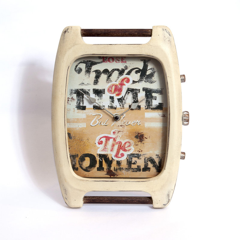 Quartz Movement / Crystal Tabletop Clock in