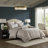 Pescal Oversized Comforter Set With Euro Shams And Throw Pillows-101486683
