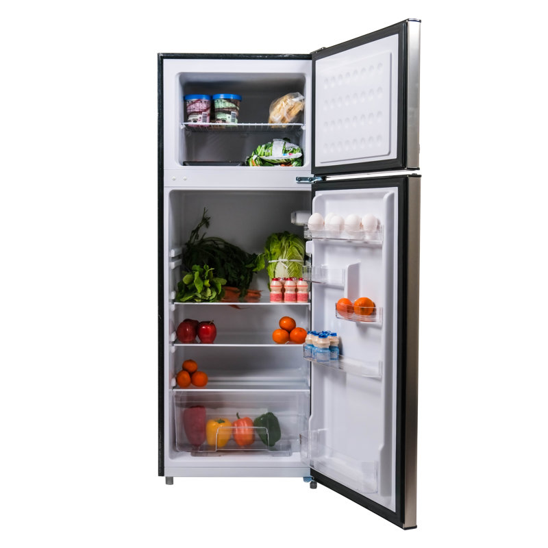 Frigidaire 7.5 Cu Ft Stainless Steel Compact Refrigerator with Freezer