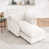 Chenille blanche