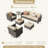 Outdoor Furniture With Sofa 6-piece Set-102079203