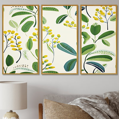 Gratton - Ensemble d'art mural feuilles