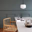 1 - Light Black/White Schoolhouse Pendant
