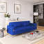 Canapé 85,63 po style Mid-Century moderne avec coussins moelleux et pieds en métal-486884187