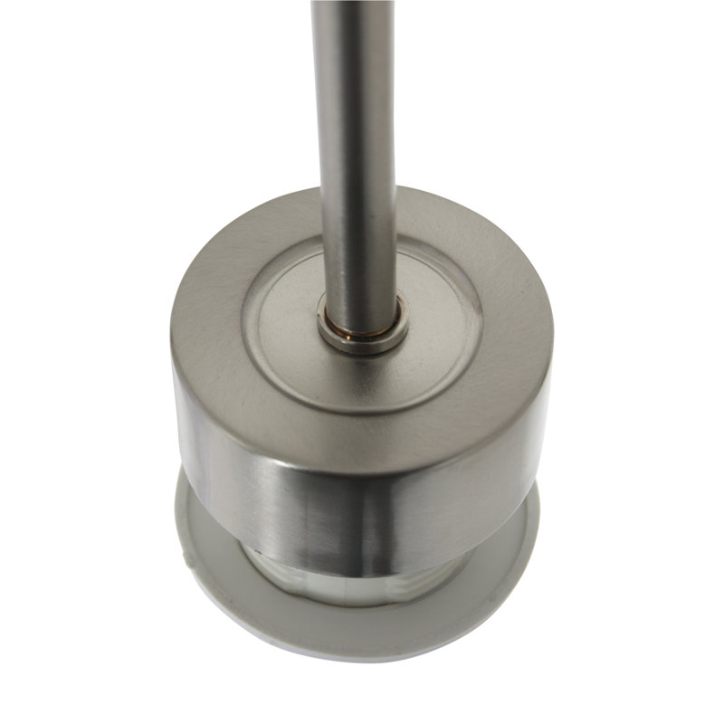 Zeke 1 - Light Single Pendant, Steel, Gold