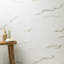 Carrelage mural en porcelaine polie aspect pierre 12 po x 24 po Azira-496286311