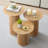 Azueta 3-Piece Round Nesting Coffee Table Set-2135136691