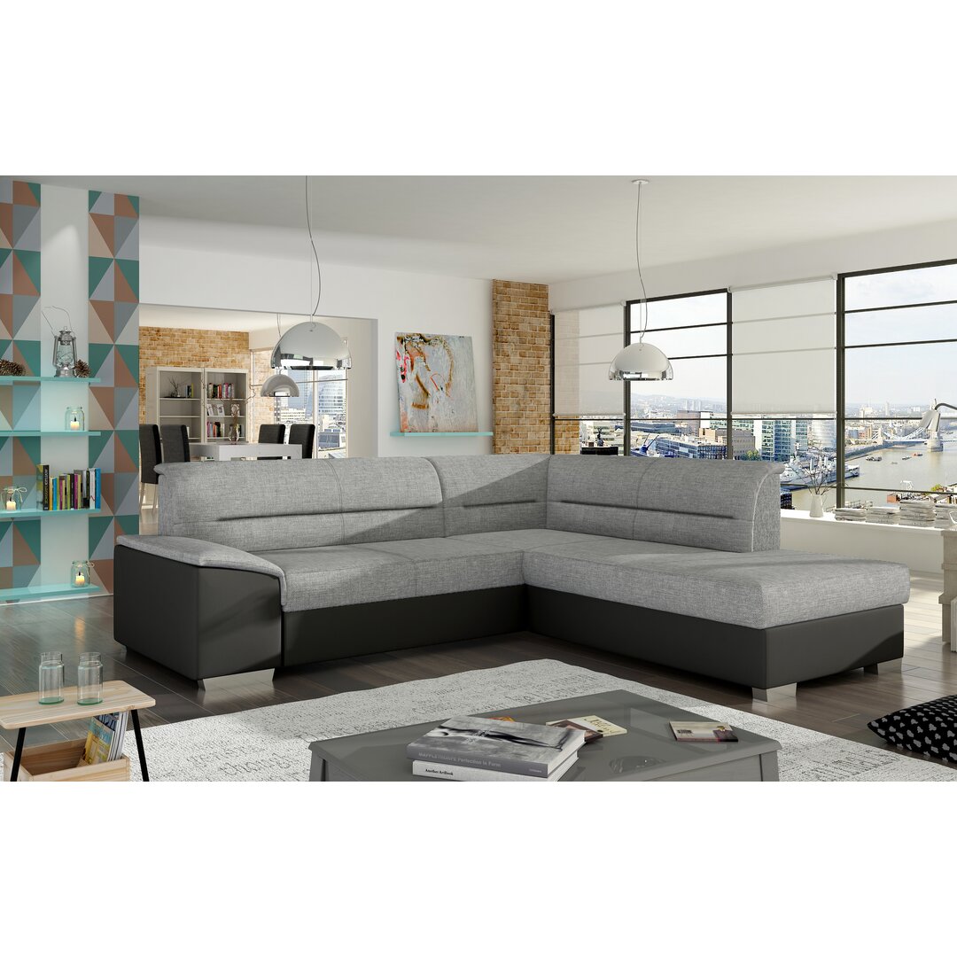 Ecksofa Gervais mit Bettfunktion