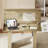 Adonia 55.1"W  Home Office Desk With Charging Station & Pegboard, Convertible Gaming / Dining Table, Soft-Close Storage, Space-Saving For Small Spaces-1963392252