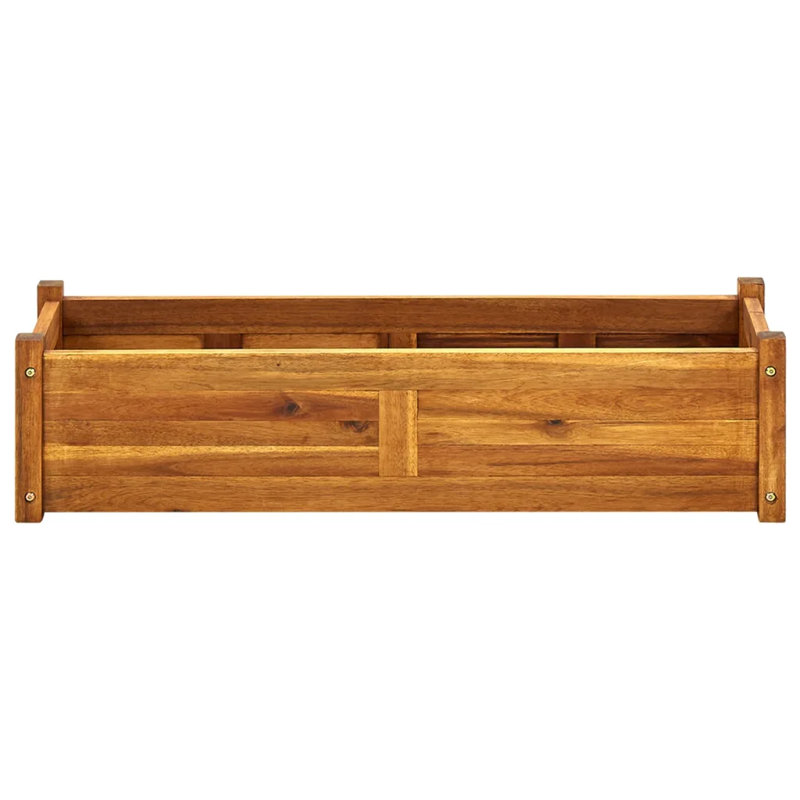 Wood Planter Box, H25 x W100 x D30cm