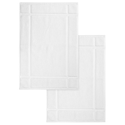Tapis de bain - pour plancher de salle de bain - Très absorbant - Lavable à la machine