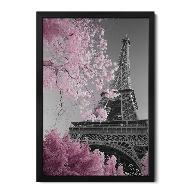 Affiche haut de gamme Paris Paris Tour Eiffel par David Clapp, H 16 po x l 24 po