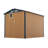 6X8ft Outdoor Steel Storage Shed, Lockable Doors, Compact Metal Tool Shed For Garden, Backyard, Patio, Utility And Bike Storage-118229992