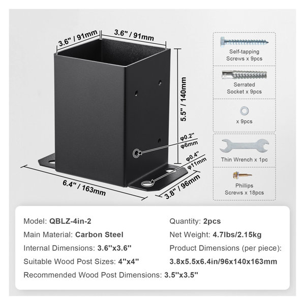 Dimensions du produit