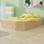 Lit plateforme avec 6 tiroirs de rangement-16188403-16188406