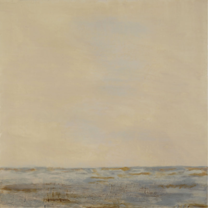 Desert Sea by Shima Shanti - Wrapped Canvas Painting, 30cm H x 30cm W