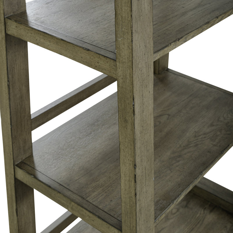 Aisja Ladder Bookcase w/ 5 Shelves