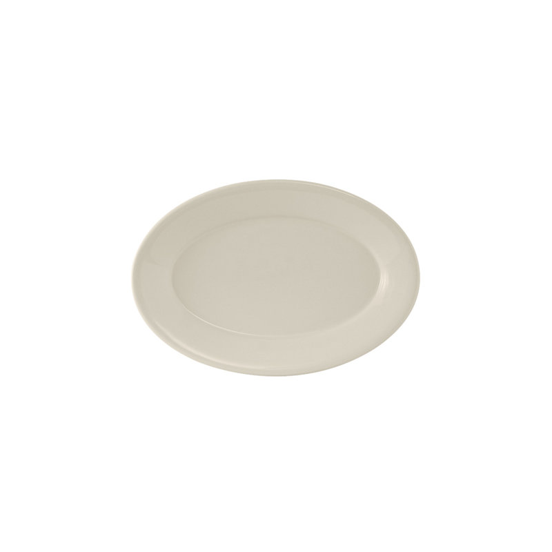 Tuxton Reno Ceramic Platter, 0.5" H x 7" W x 4.63" D