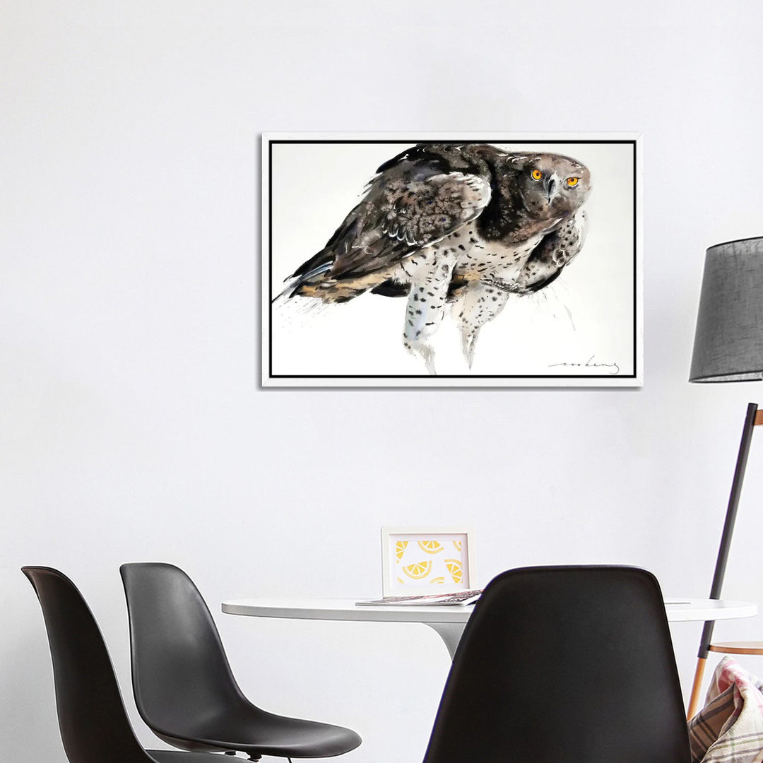 Eagle Power von Soo Beng Lim - Galerie-umwickelte Leinwand Giclée auf Leinwand