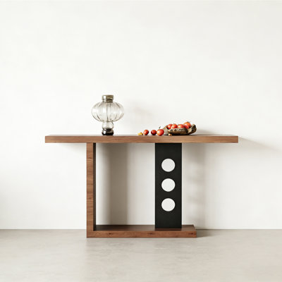 Retro Minimalist Art Console Table