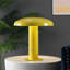 Writzer 11" Contemporary Bohemian Rechargeable/Cordless Dimmable Integrated LED Mushroom Table Lamp-1863974581
