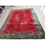 1920s Antique Room Size Chinese - Art Deco Rectangle Wool Knotted Coral Rug