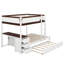 Bunk Bed With Desk, Storage Drawers And Trundle-544370638-544370639