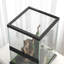 Glass Reptile Terrarium 40L Vivarium for Lizards Frogs Snakes Turtles