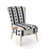 Polka Dots Black/White Polyester Blend 2 selected