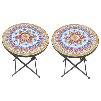 Table de bout pliante