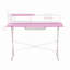 Bureau d'ordinateur de jeu en carbone Modern Techni Sport TS-200 avec tablettes
