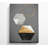 Geo Hexagons - No Frame Print on Canvas-652822181
