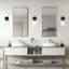Appliques murales noires pour salle de bain-1494832915-1494832916
