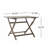 43.5'' Folding Table-735357588